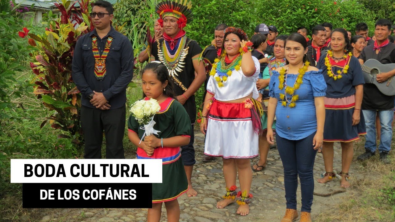 Boda Cultural de indígenas Cofán en la Amazonía Ecuatoriana