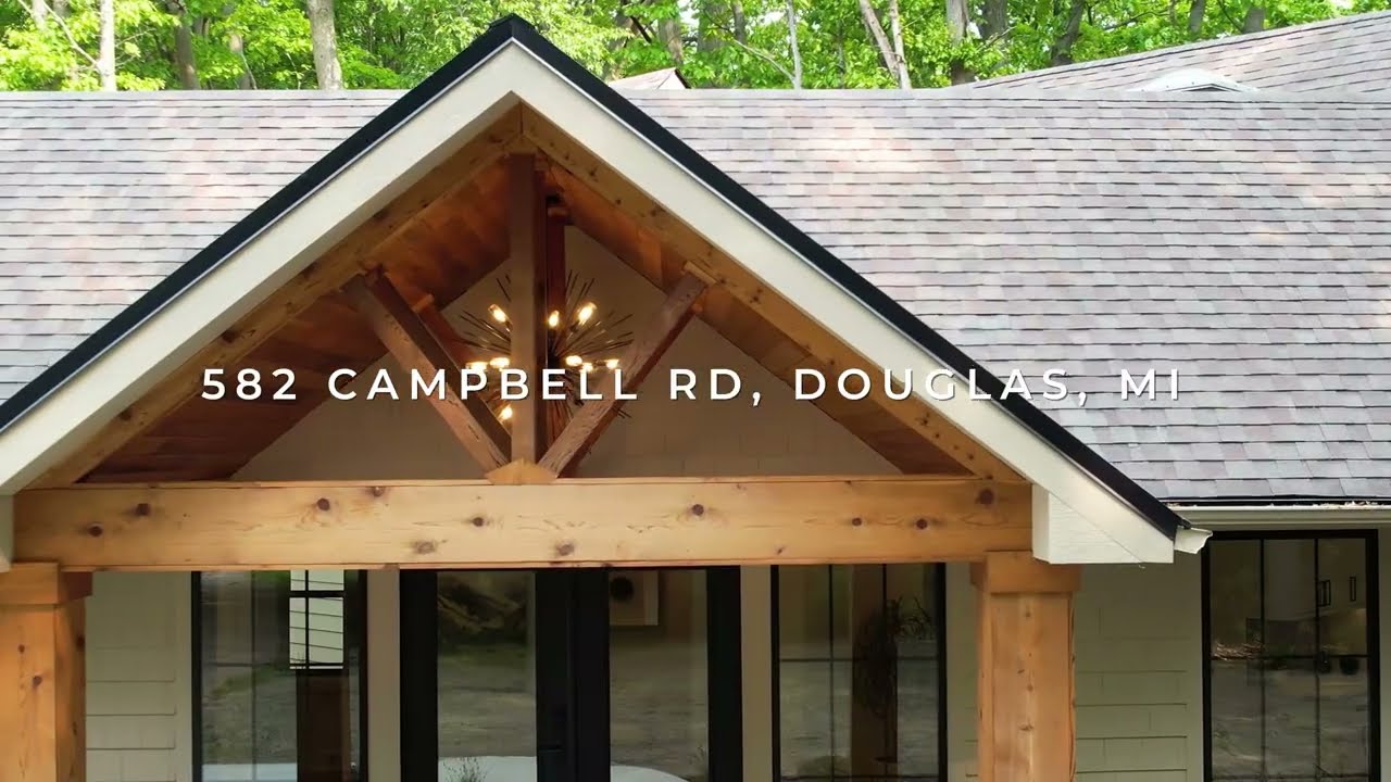 Real Estate Walkthrough: 582 Campbell Rd, Douglas, MI