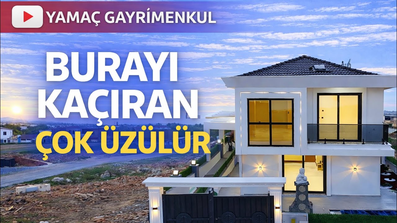 DİDİM’in EN GÜZEL VİLLALARI! KELEPİR FİYATA SATILIK/V138