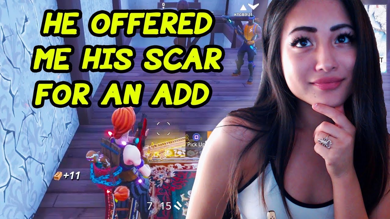 Он сказал, что отдаст мне свой золотой шрам, если я добавлю его в друзья.