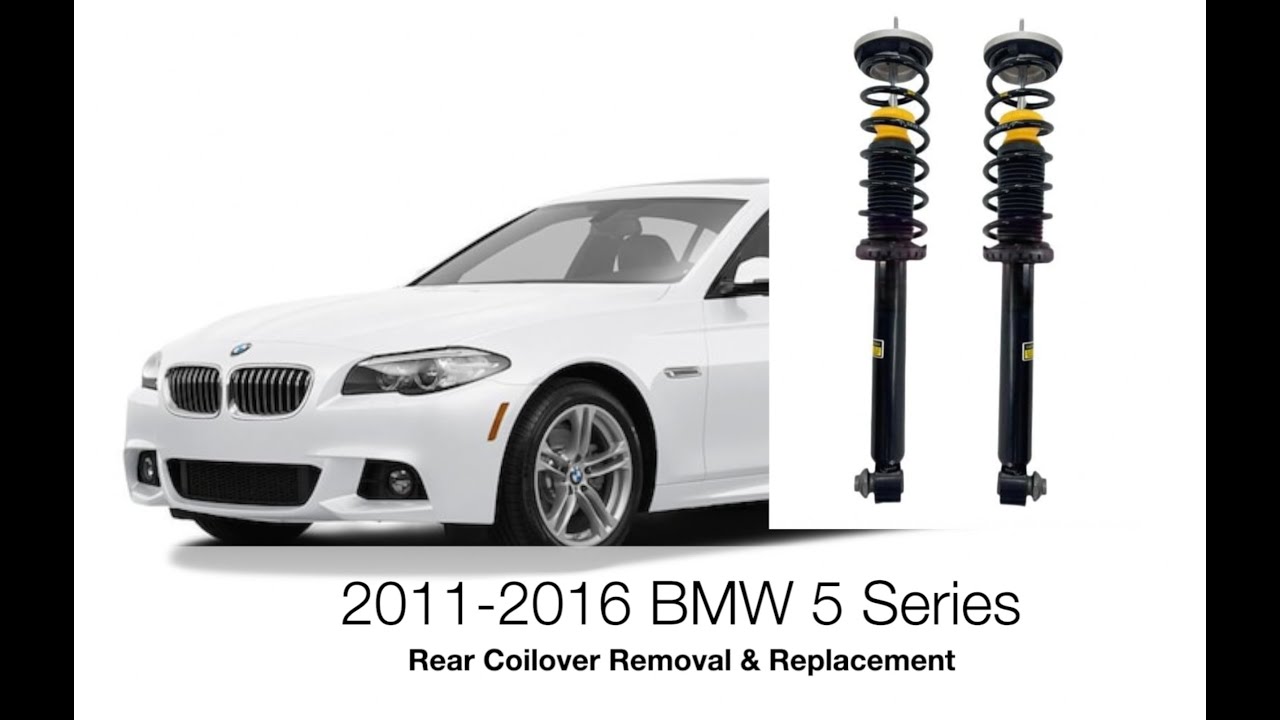 2011-2016 BMW 5 Series Rear Strut Replacement DIY Save $$$ F10