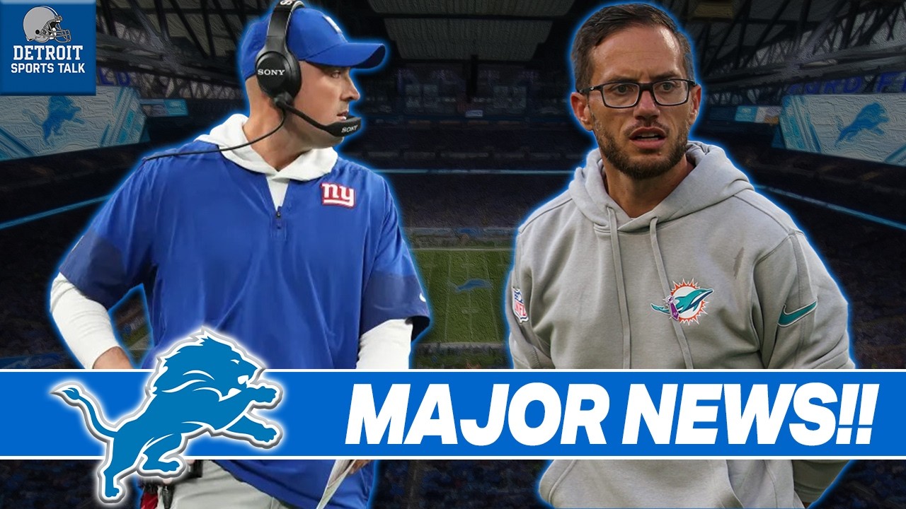 Lions Get MAJOR News on OC Search, Latest on TOP Candidates, NEW DC Change? & More!!