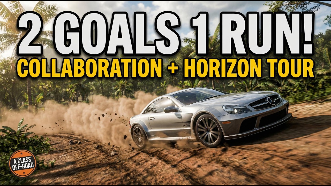 FH5 Collaboration Daily Challenge | 2 Goals 1 Horizon Tour | A Class Off-Road Driving Lesson