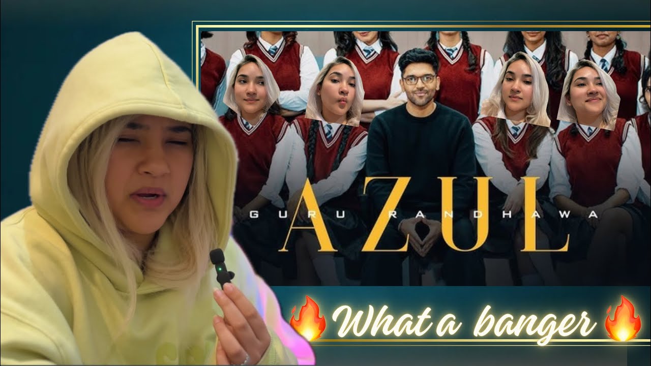 Azul by Guru Randhawa - Such a VIBE! 🔥 | Reaction Video