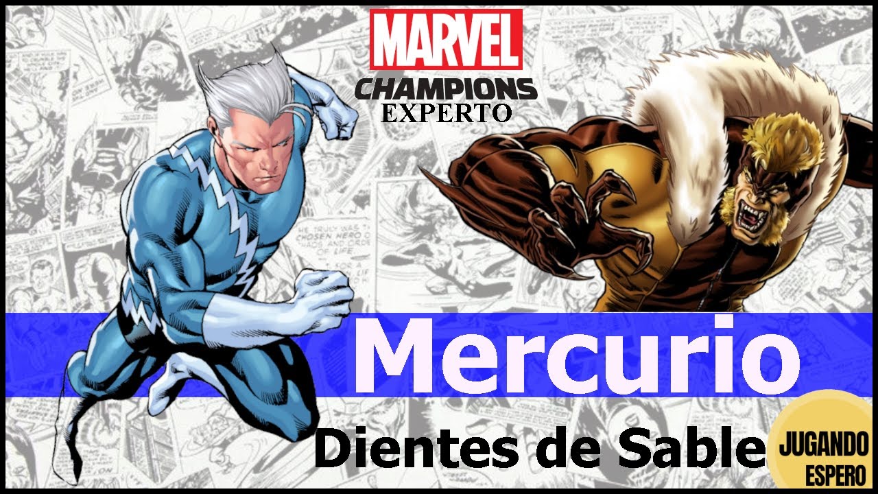 Mercurio vs Dientes de Sable (Experto) - Marvel Champions LCG