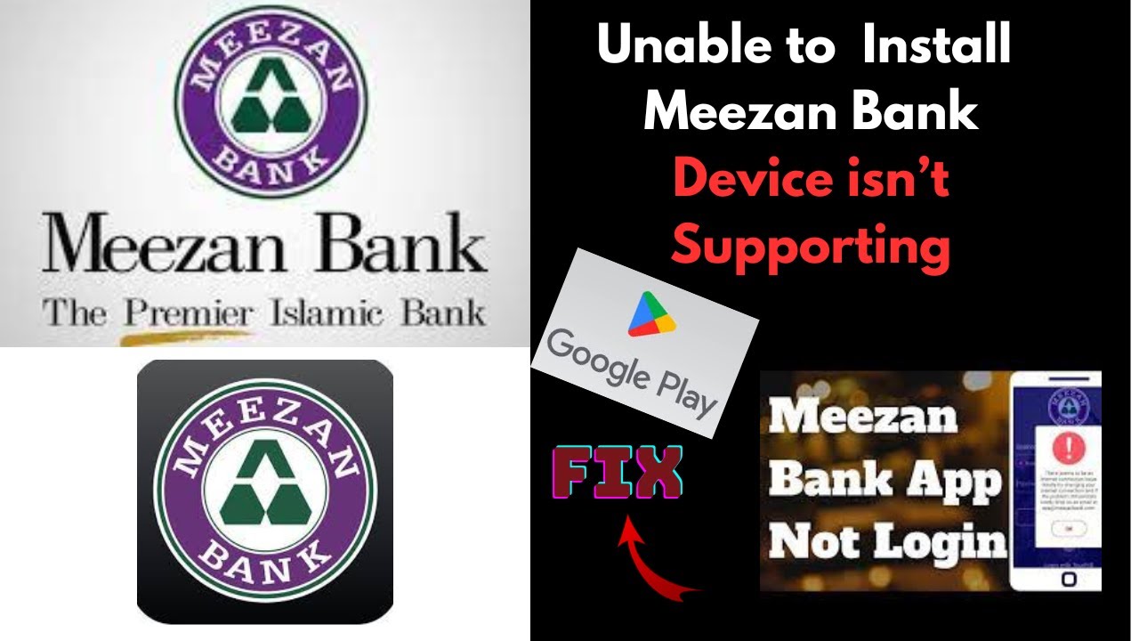 How To Fix Can't Install Meezan Bank Error On Google Play Store in Android | Fix Can't Install Error