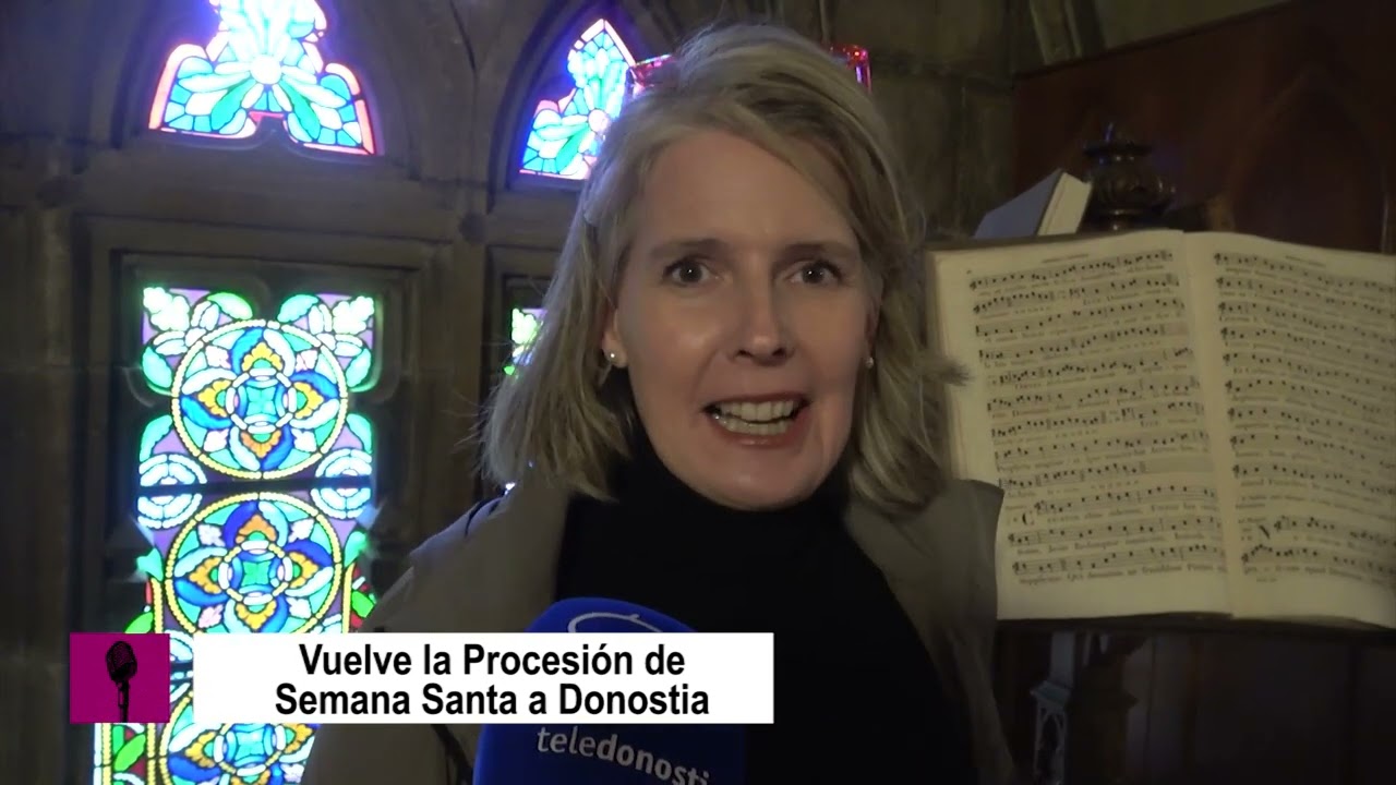 Vuelven las procesiones de Semana Santa a Donostia