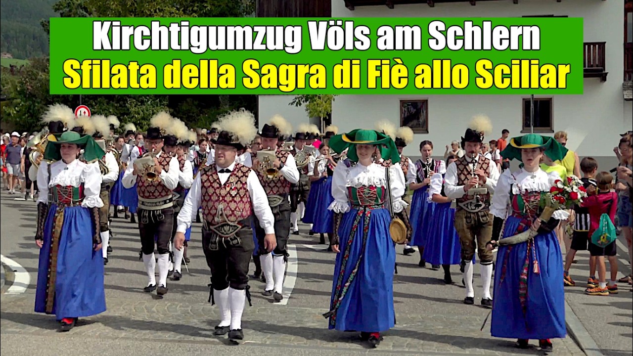Kirchtagsumzug Völs am Schlern | Sfilata della Sagra di Fiè allo Sciliar | Parish Fair Parade 2025