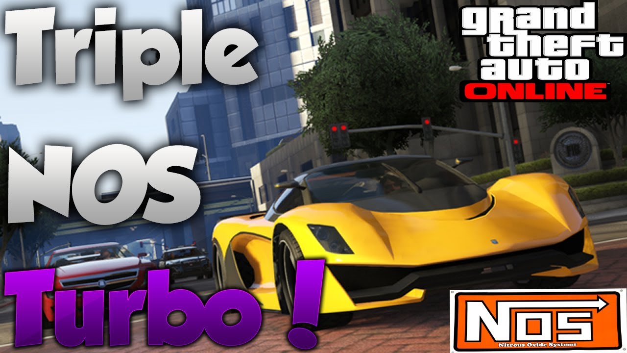 GTA 5 Online: NEW Triple Turbo NOS Mod Online! (GTA 5 Modded Vehicles)