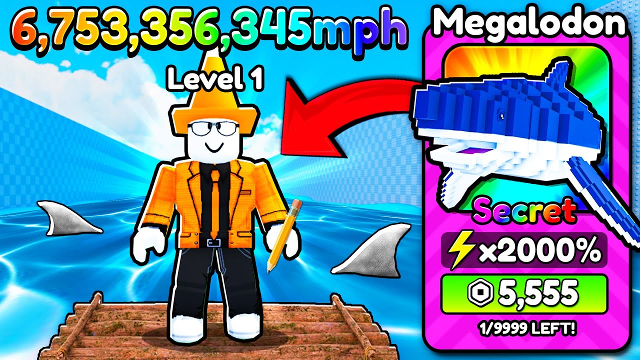 Starting Over as NOOB with BEST PET in Draw A Raft (Roblox)