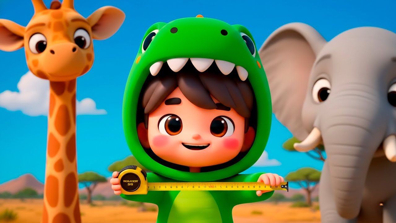 Measurement Song for Kids: Faster Than a Cheetah? (Animals!)