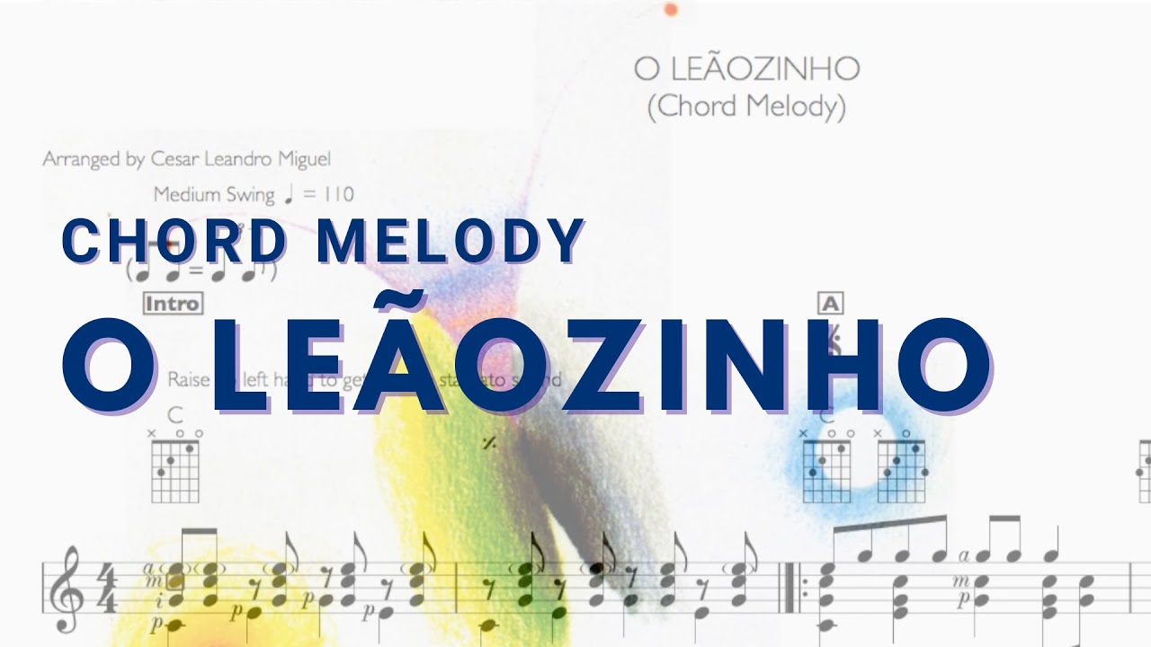 O Leãozinho (Violão Solo) [Fingerstyle /Chord Melody]