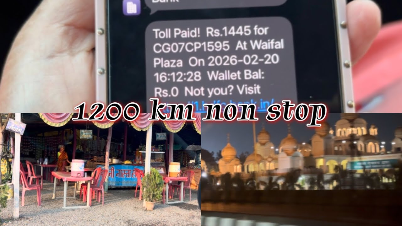 1200 KM Non Stop 😳 Mumbai to Bhilai Full Journey