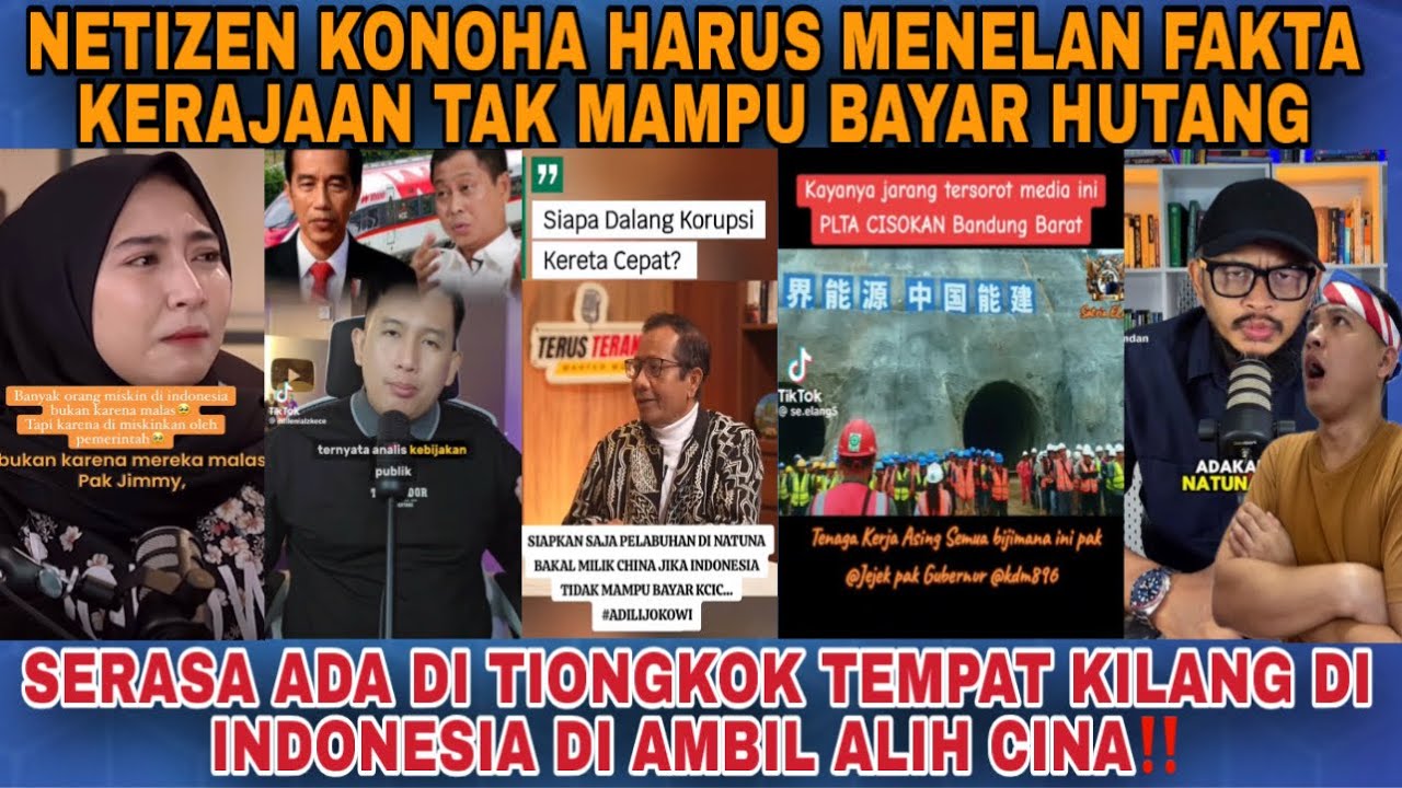 NETIZEN KONOHA HARUS MENELAN FAKTA‼️DULU SOMBONG KE MALAYSIA SEKRANG TAK MAMPU BAYAR HUTANG‼️