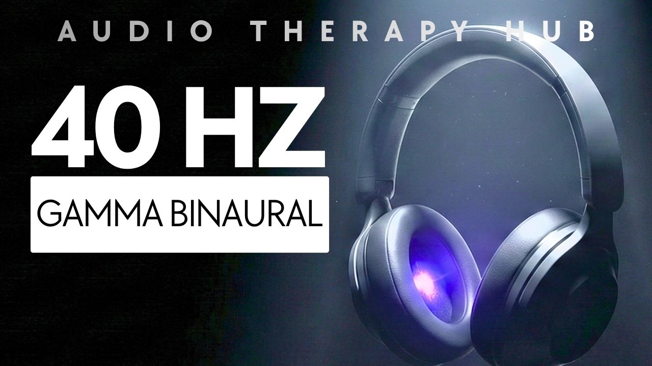 Lock In Your Focus Instantly | 40 Hz Gamma Binaural Beats for Deep Work | Minimalist Focus | 1 Hour
