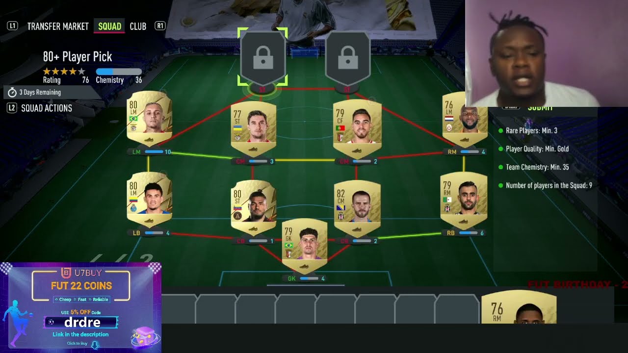 THESE 80+ PLAYER PICKS ARE ACTUALLY DECENT (no audio) - #FUT22 #FIFA22 #FUTBIRTHDAY