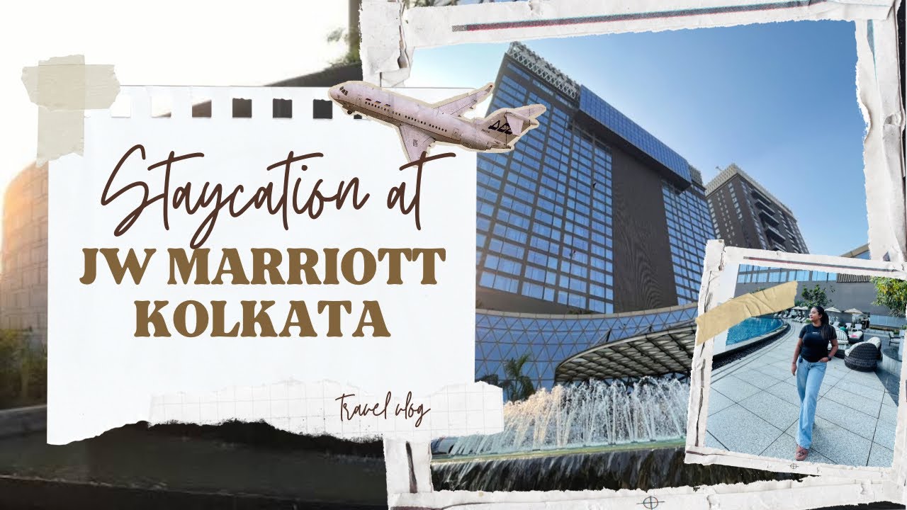 Luxury Staycation at JW Marriott Kolkata | 5-Star Experience, Breakfast & Pool Tour!