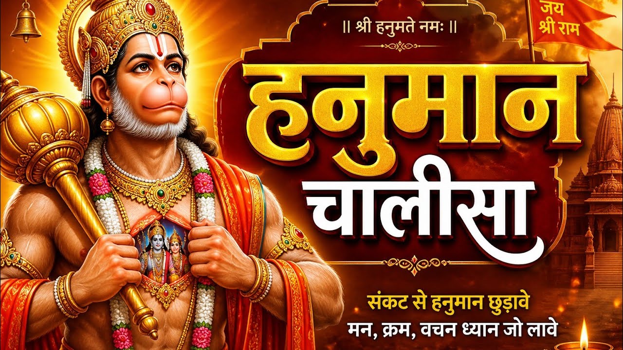 Hanuman Chalisa – Full Path | Powerful Devotional Recitation #hanumanji @MandirMantraOM 