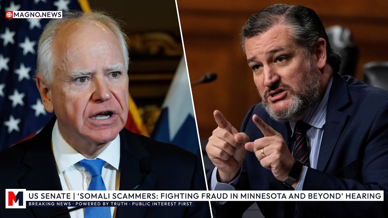 🇺🇸 Somali Scammers: Fighting Fraud in Minnesota and Beyond Hearing Lead by Senator Ted Cruz [LIVE]