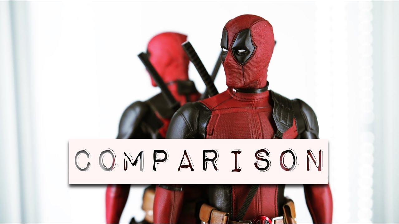 COMPARISON! Hot Toys Deadpool & Deadpool 2