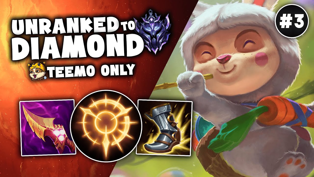 ON-HIT TEEMO IS BACK | Unranked to Diamond Ep.3 (Preseason 12)