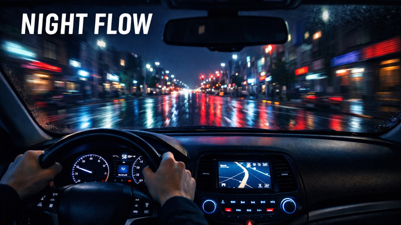 NIGHT FLOW — Chill Drift Phonk для поздней ночной поездки | Neon City Mix 2026