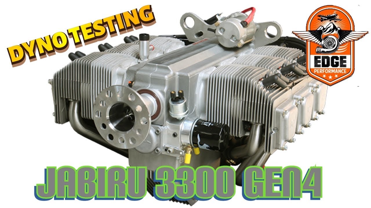 Jabiru 3300 Gen4 Dyno testing