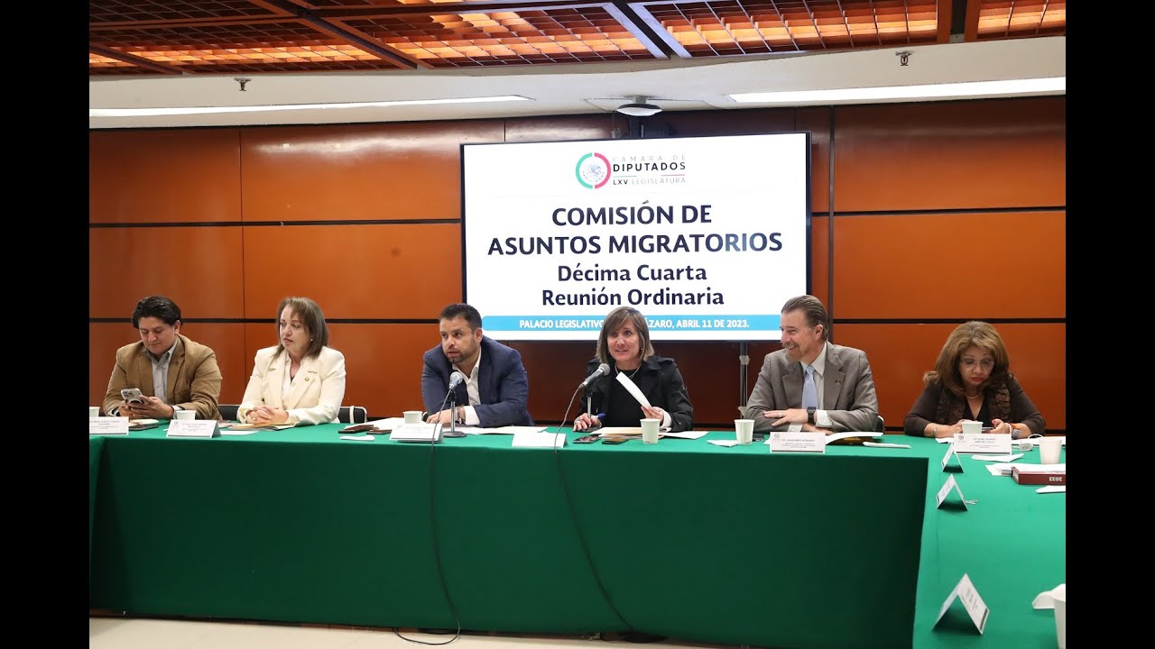 EN VIVO / Decimocuarta Reunión Ordinaria de la Comisión de Asuntos Migratorios