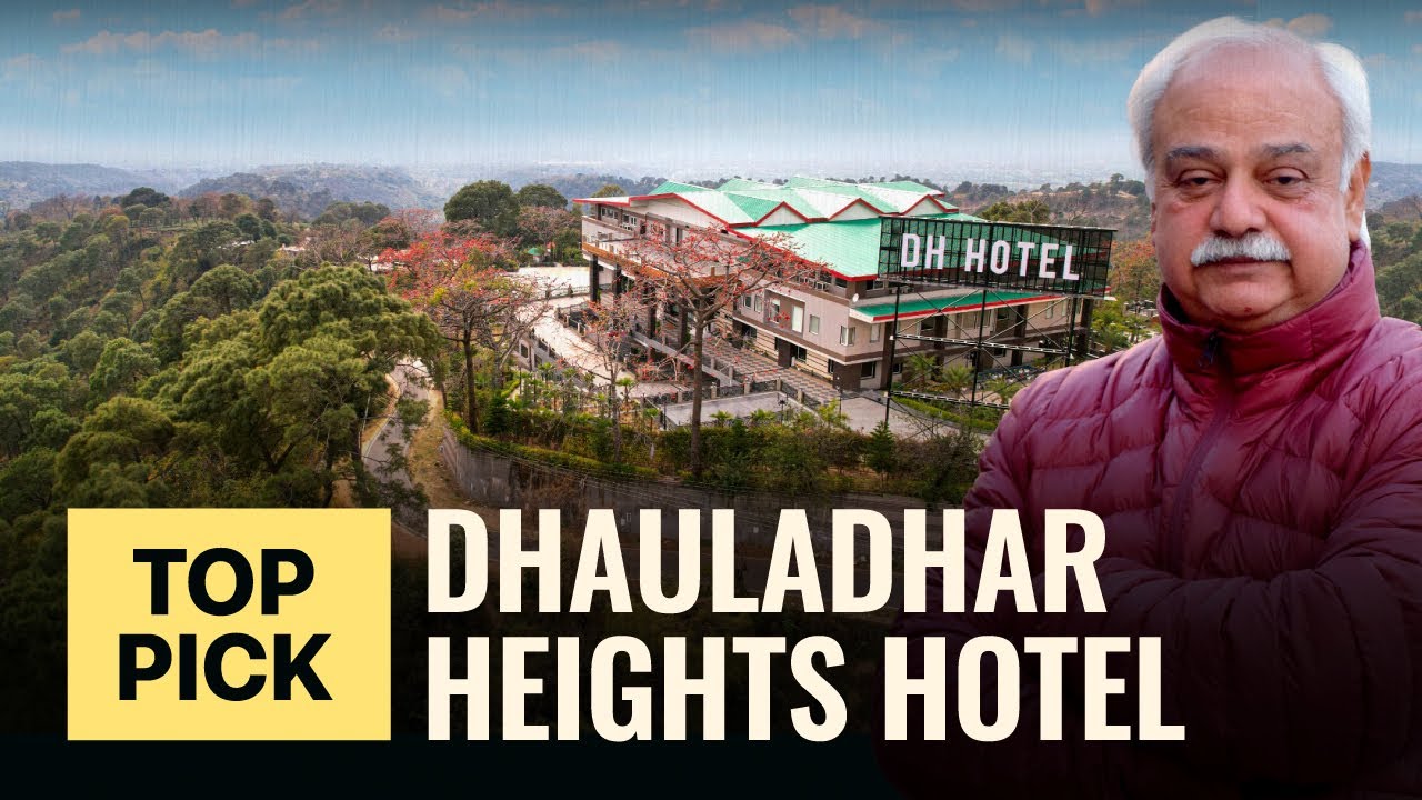 Dharamshala's Finest Accommodation- Dhauladhar Heights Hotel | Tea Garden || Sandeep Mehta