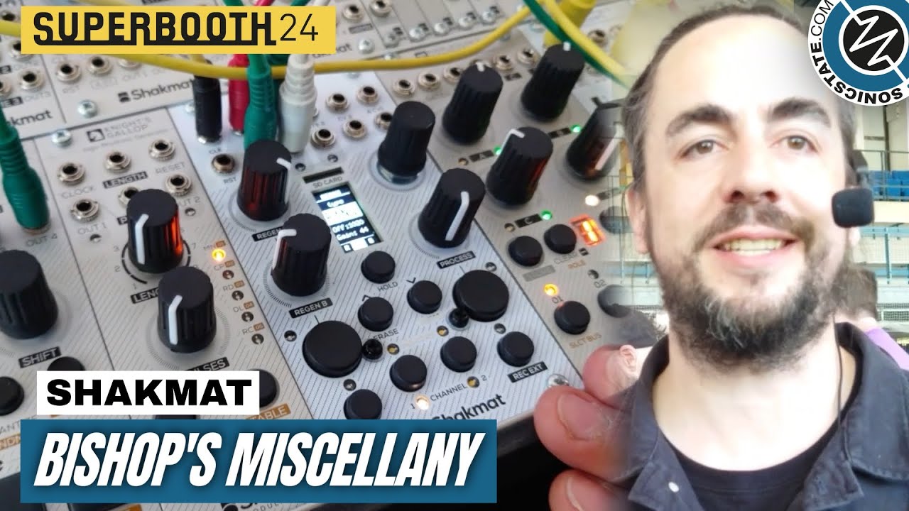 SUPERBOOTH 2024: Shakmat - Bishop's Miscellany - Griffin's Claws New Modules