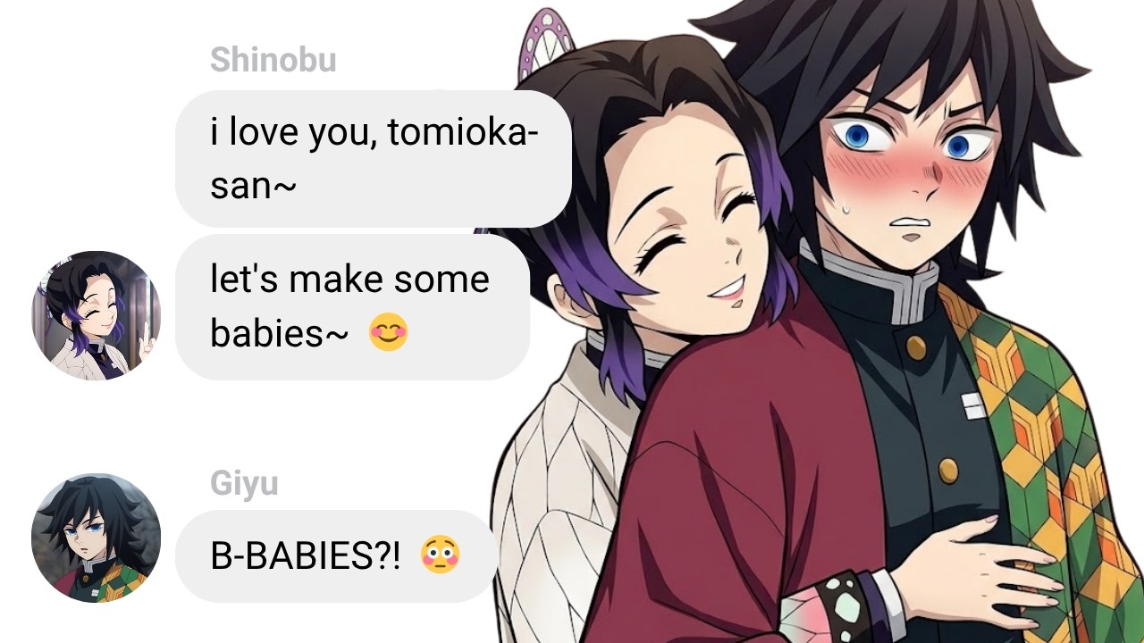 If Shinobu Got Flirty With Giyu | Demon Slayer Text Story