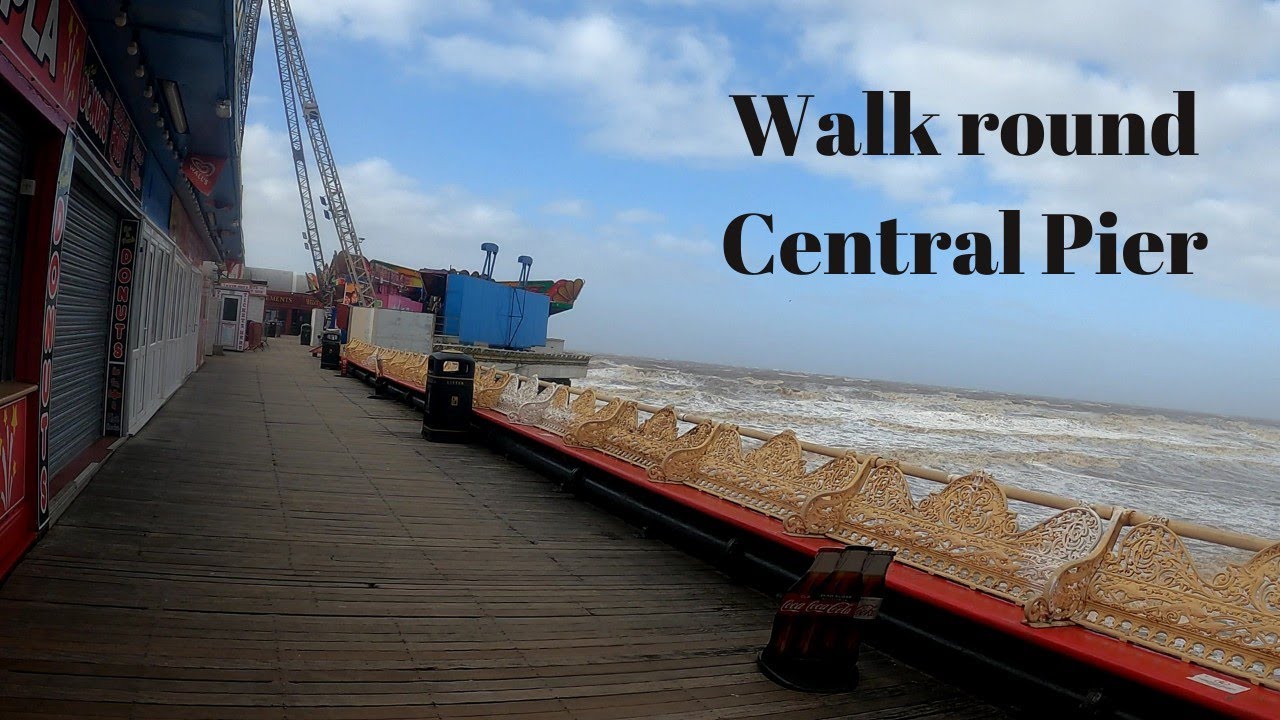 Central Pier Blackpool Promenade Closed