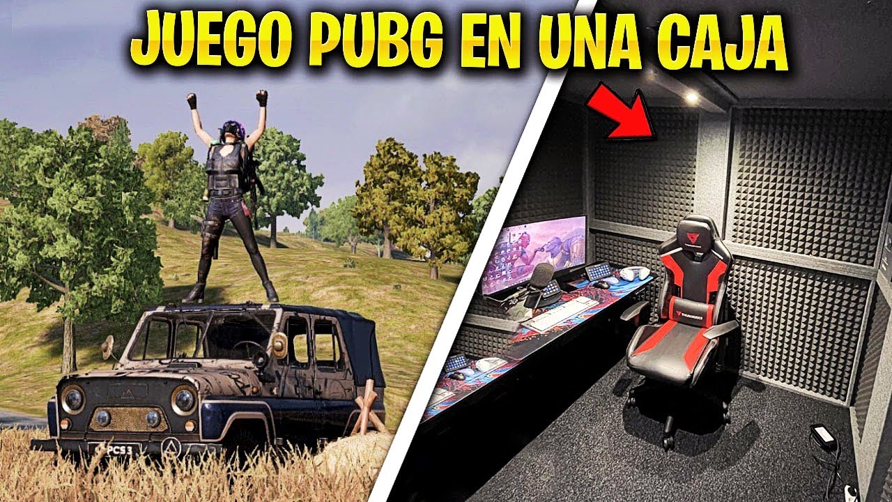 LA PARTIDA MAS TENSA de PUBG en mi NUEVA CAJA ANTISONIDOS! - NUEVO SETUP!