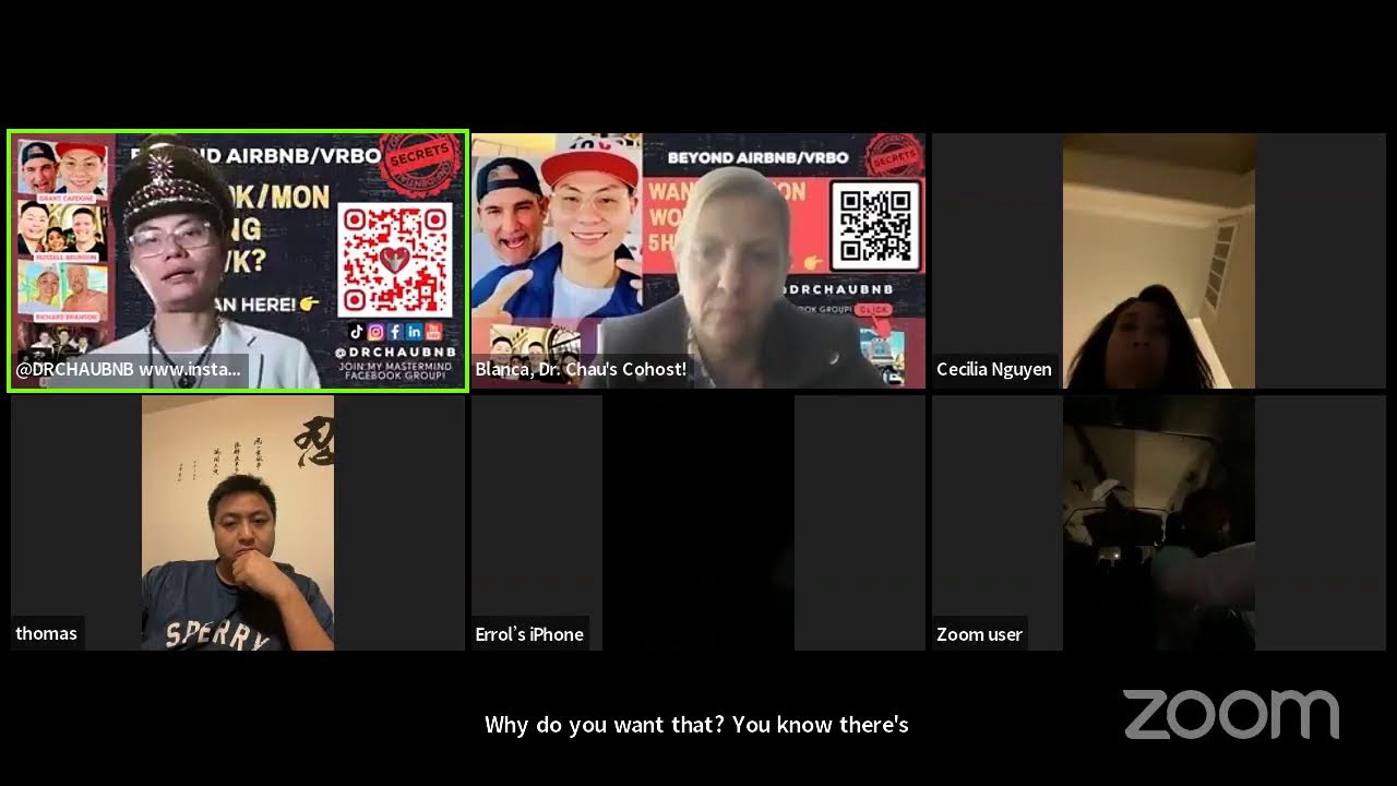 DRCHAUBNB Live!