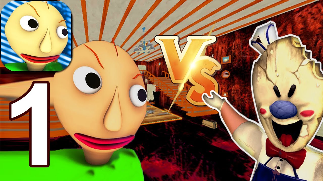 Baldi Ice Scream : Neighborhood Granny Horror - Gameplay Walkthrough Part 1 (Android,iOS)