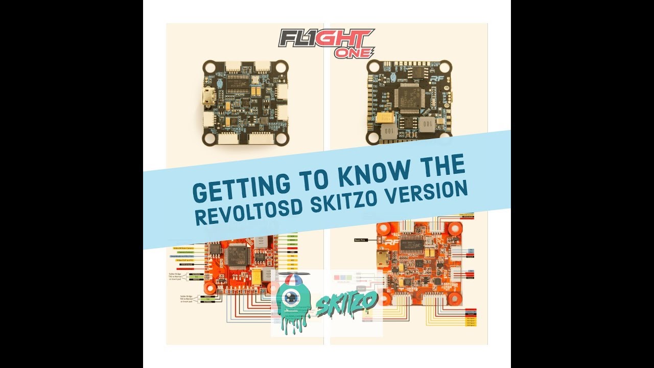 Skitzo Revolt OSD How to- Pinout - Firmware Flash