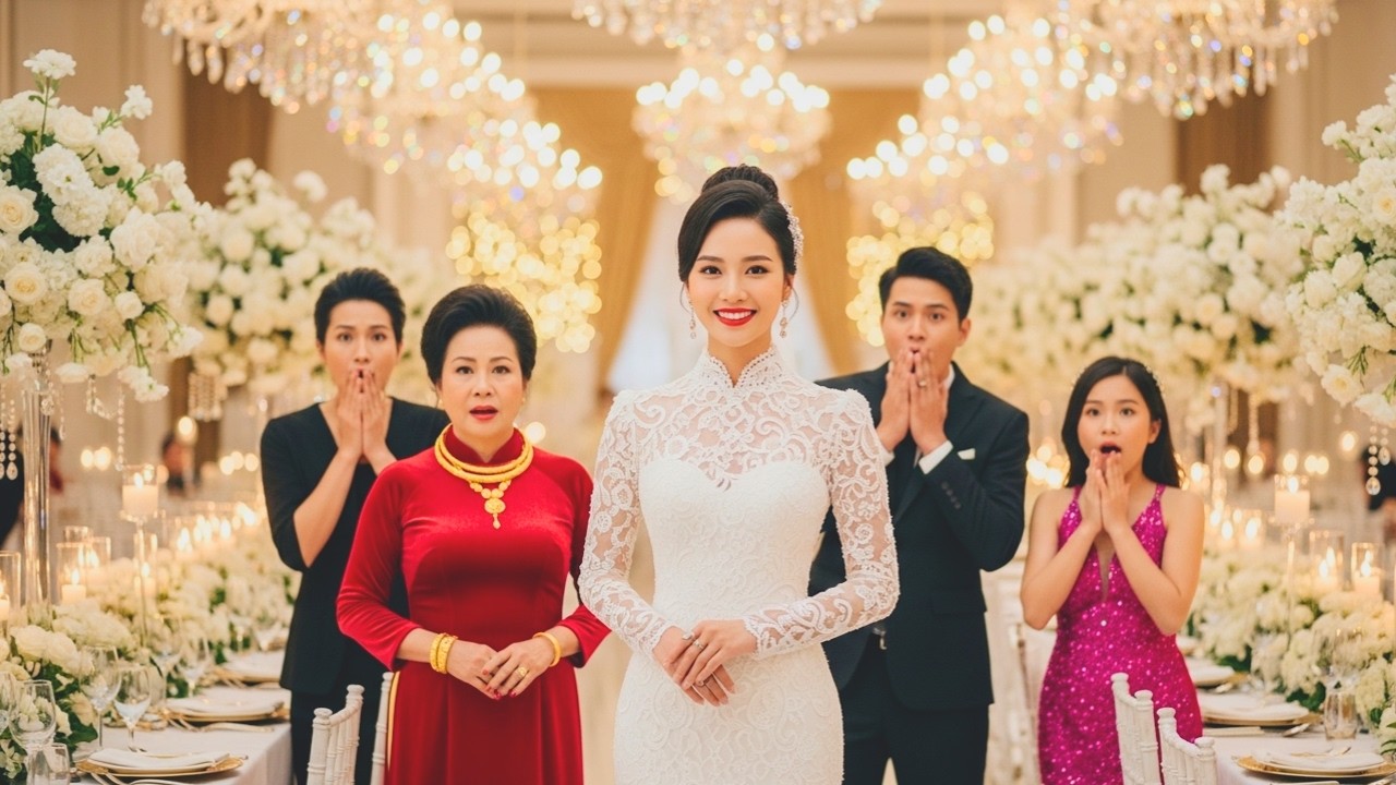 Ngày Chồng Cưới Tiểu Tam, Vợ Xuất Hiện Giữa Lễ Đường – Cú Phản Đòn Khiến Cả Nhà Sốc Toàn Tập