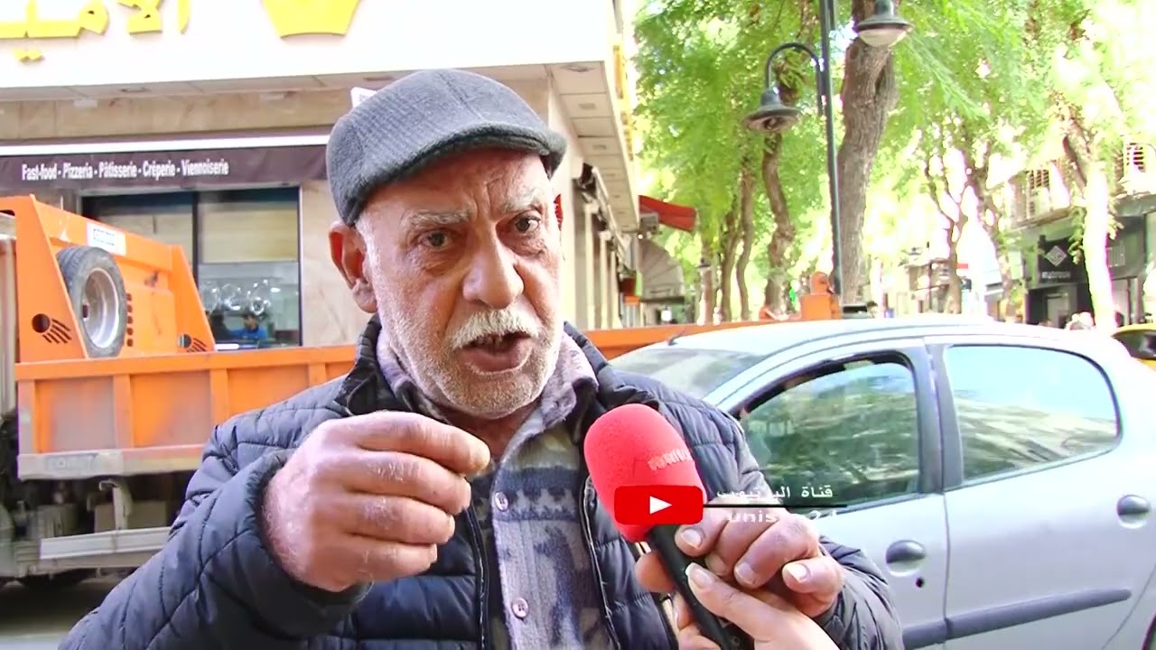 من البانكة إجي قدام كاميرا متغشش..واقف 7 دراج في القيشي والبنكاجي يحكي على عبير وبورقيبة والغنوشي