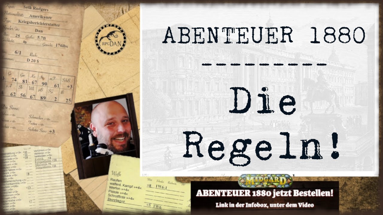 MIDGARD ABENTEUER 1880: Die Regeln