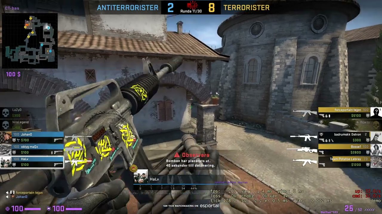 32åriga NilsLegend gråter okontrollerat i CSGO #2.0 