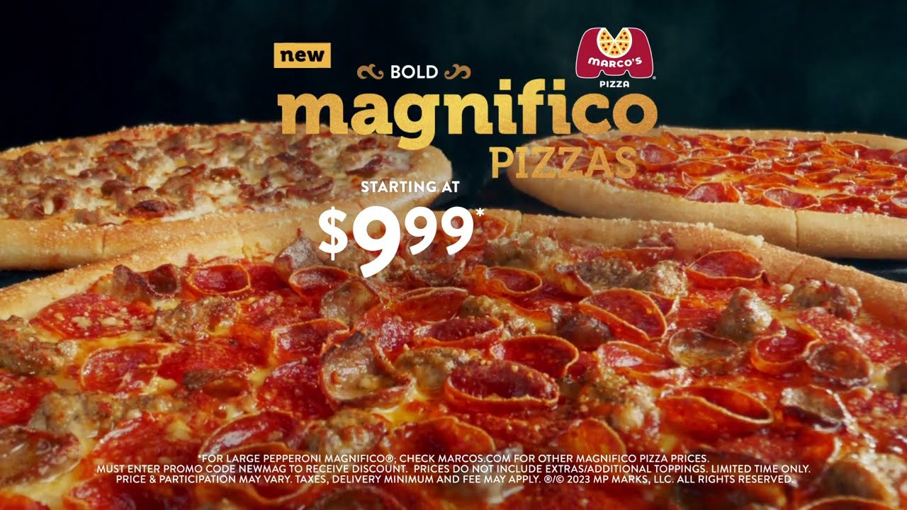 Marco's Pizza - New Magnifico Pizzas are here starting at $9.99