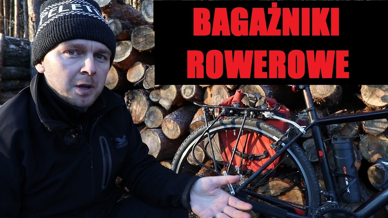 Tylne bagażniki rowerowe