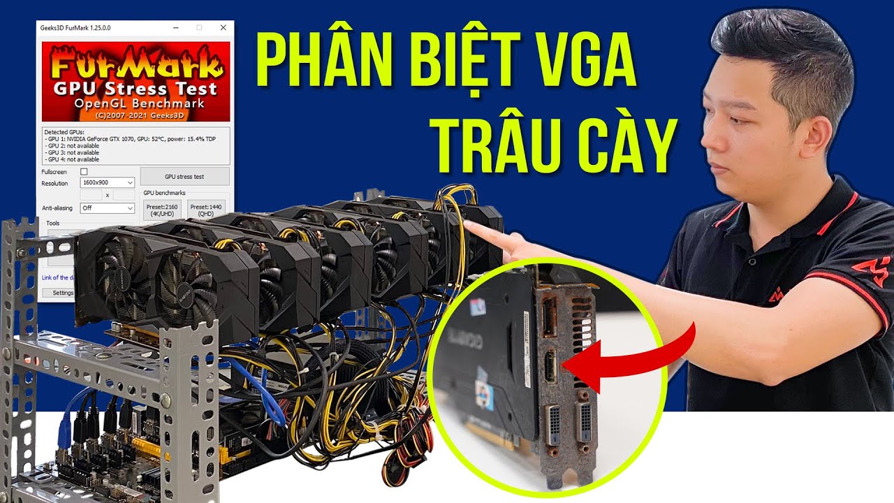 Nhận biết VGA tr&acirc;u c&agrave;y - Dấu hiệu v&agrave; những lưu &yacute; khi mua VGA cũ