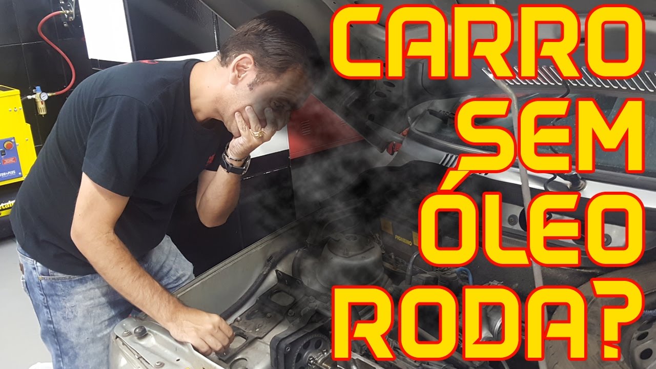 Car without oil run?