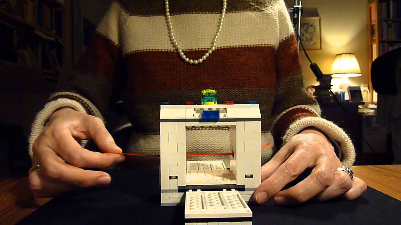 Lintenkabinet MINI made from LEGO