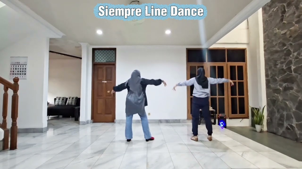 Siempre Line Dance // High Beginner // Rob Fowler (ES)