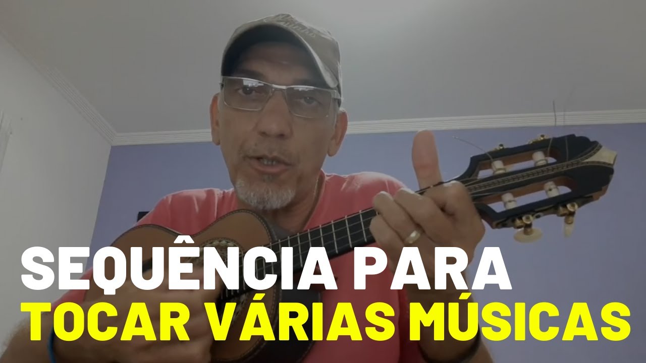 Sequ&ecirc;ncia F&aacute;cil no Cavaquinho Para Tocar V&aacute;rias M&uacute;sicas  - Professor Damiro