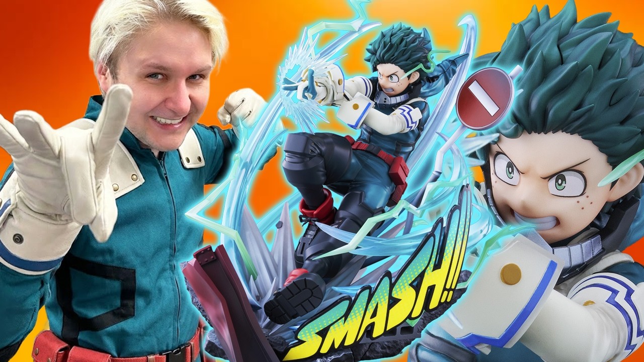 Обзор фигурки Изуку Мидории: версия Деку — масштабная фигурка по мотивам «Моей геройской академии».