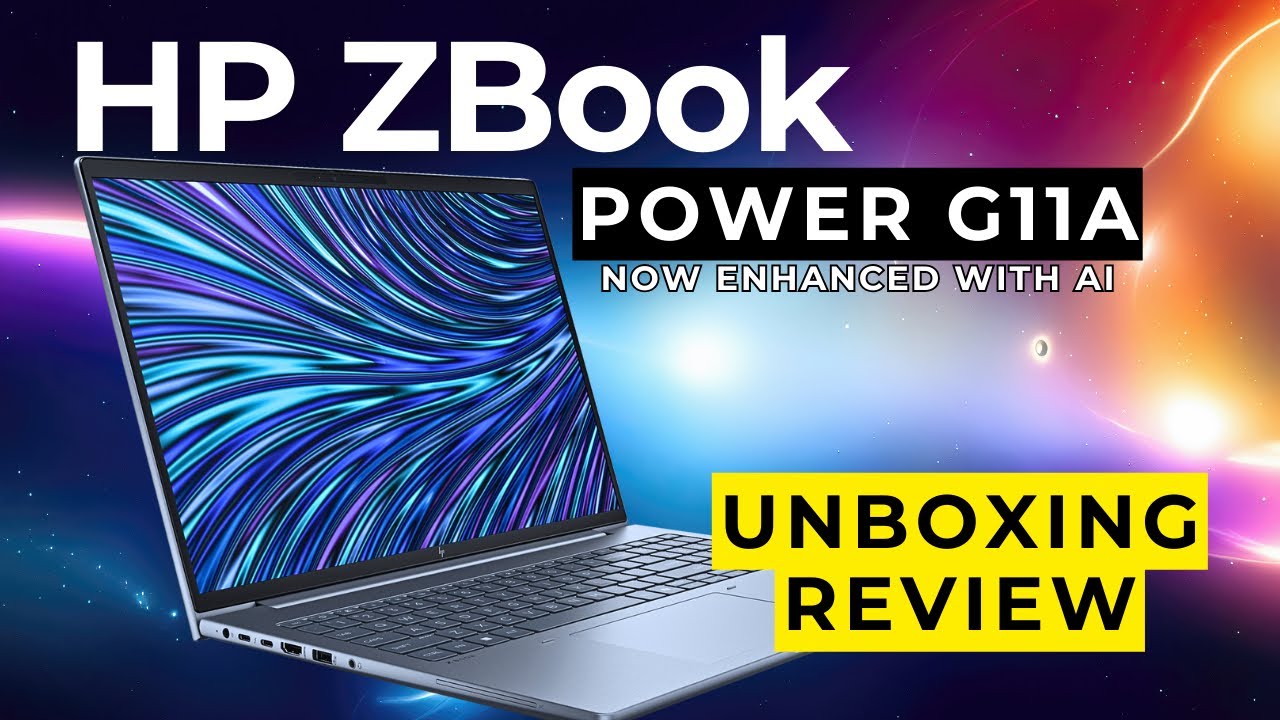 HP ZBook Power G11a Laptop | Unboxing | Review – Powerful Performance for Professionals