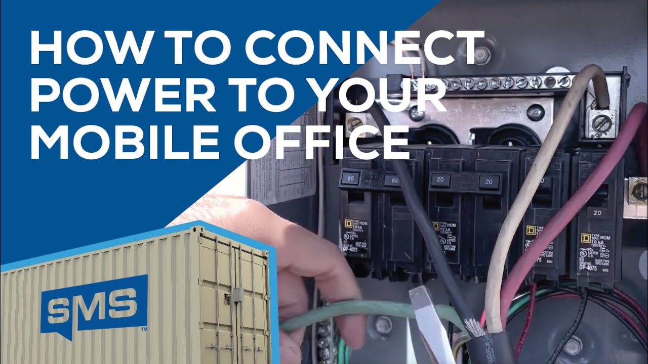How To Connect Power To Your Mobile Office